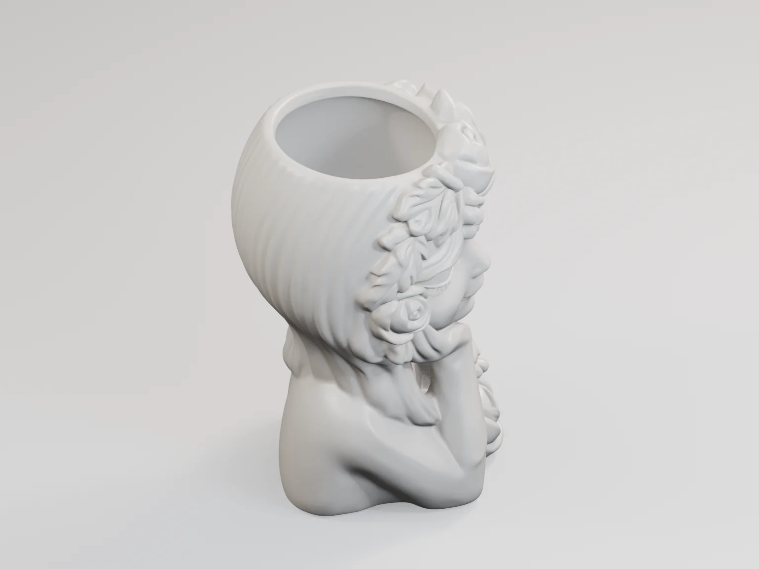 Vază decorativă · Chip floral — imagine de prezentare